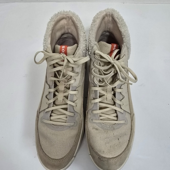 Sorel Out N About 503 Cozy Boots in cream - Picture 3 of 12